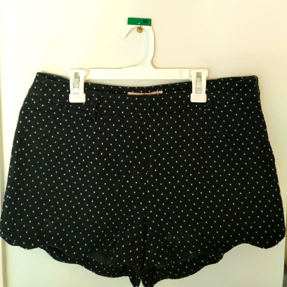 Forever 21 White Polka Dot Shorts